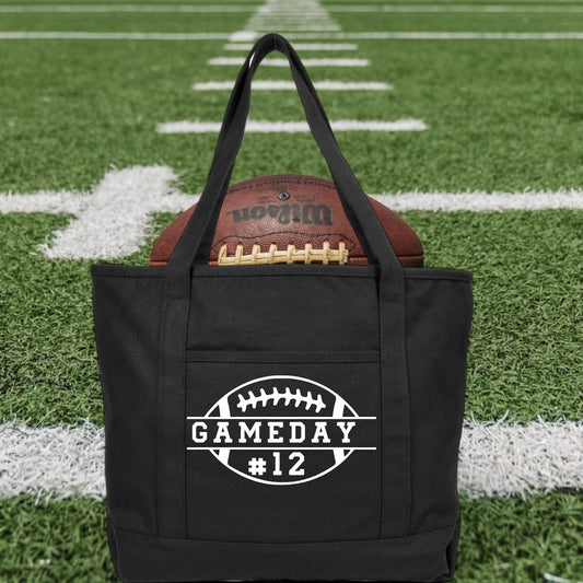 Gameday Zipper Tote