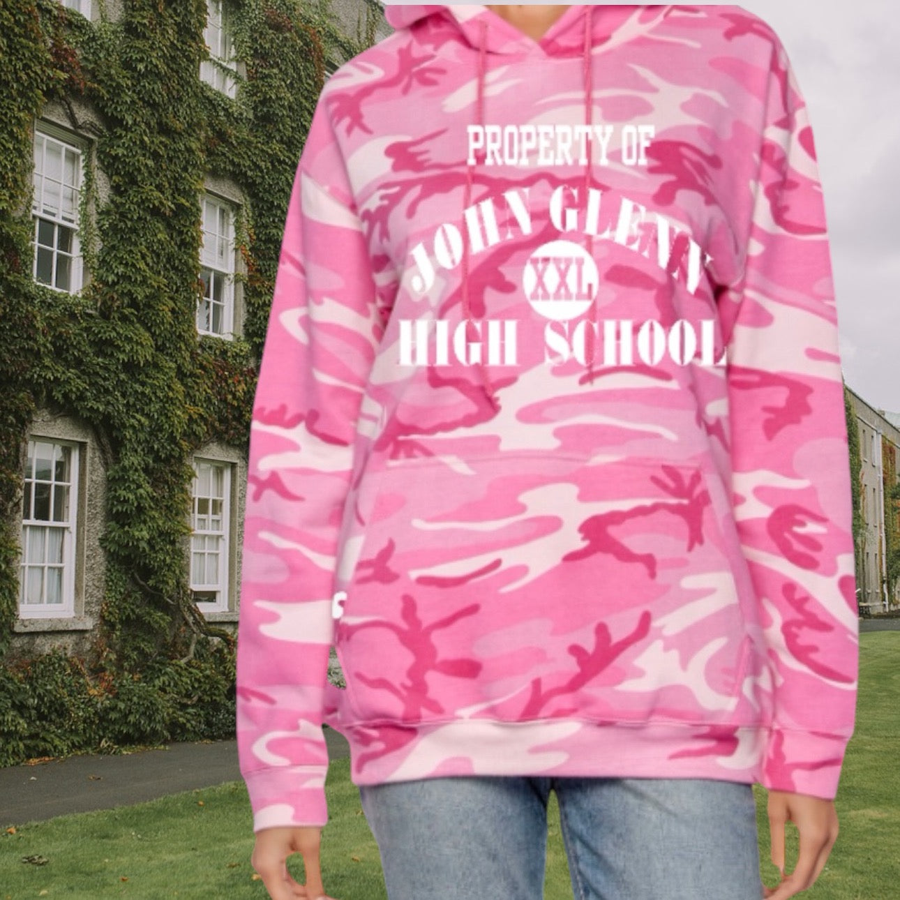 John Glenn Camo Pullover Hoodie