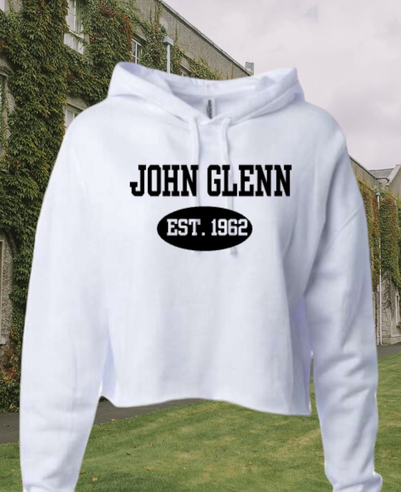 John Glenn Cropped Hoodie