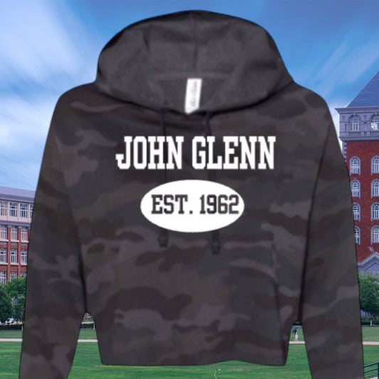 John Glenn Cropped Hoodie