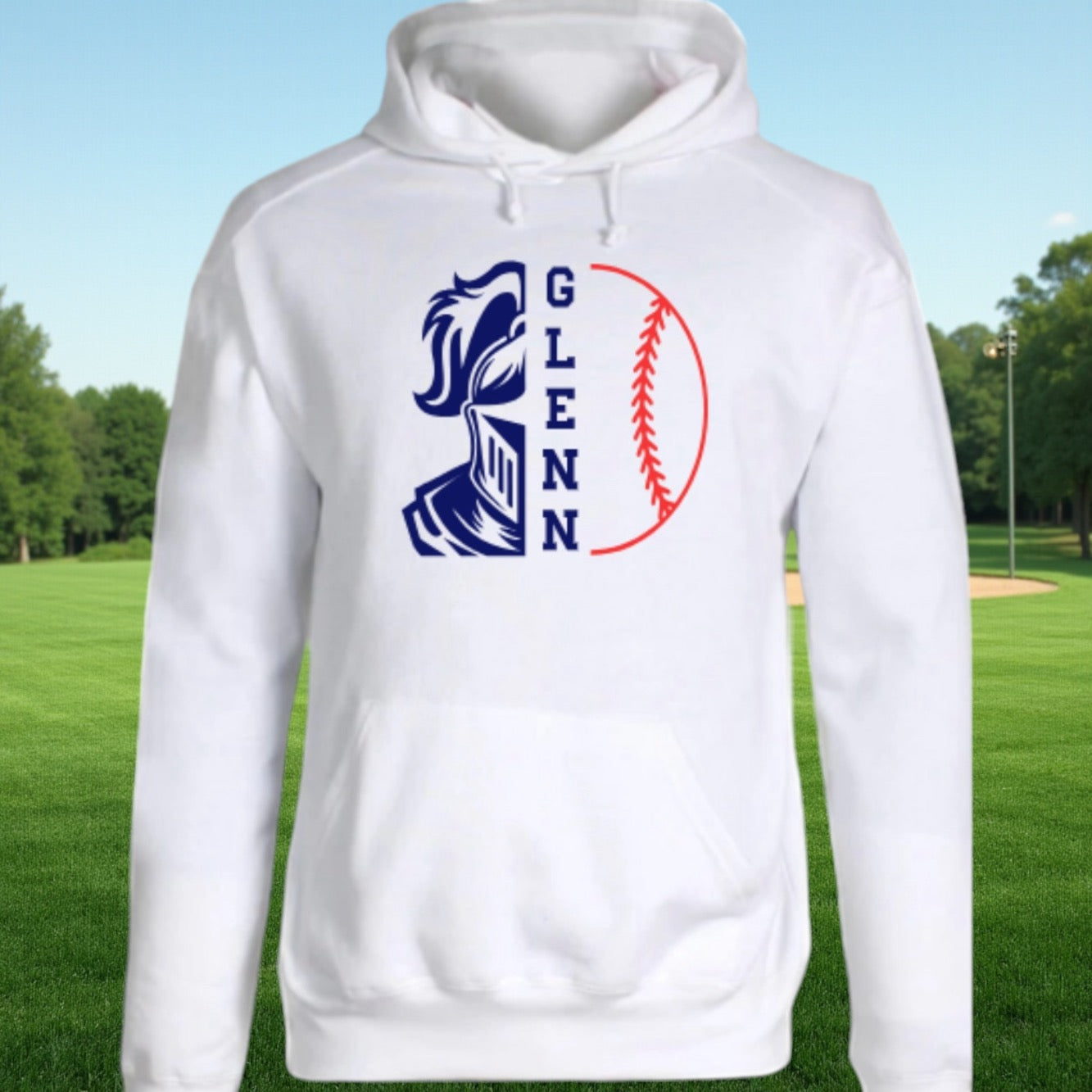 Glenn Baseball Hoodie