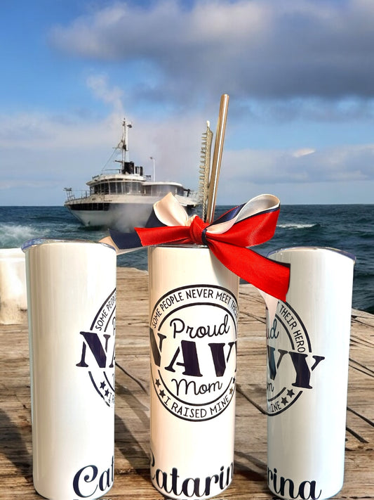 Tumblers -Navy Mom-